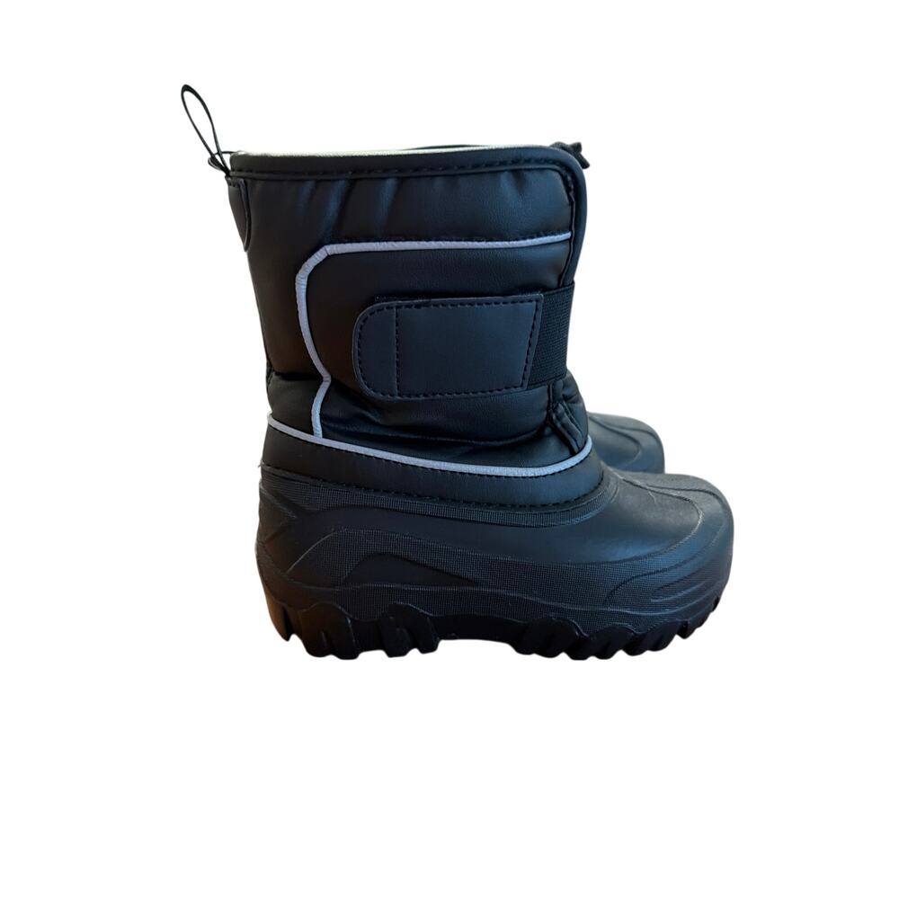 Member's Mark Boy's Black Winter Snow Boots Size 11/12